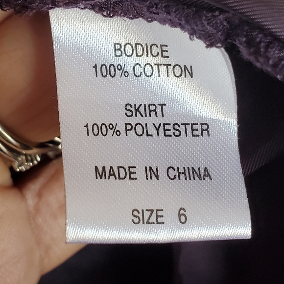 Pencey Tiered Mixed-Media Ruffled Mini Dress Size 6 - Picture 8 of 10